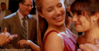 Dianna Agron Dancing Gif. Are they dancing together?